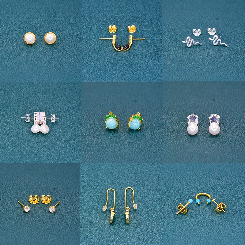 

Серьги-кольца TOUSES Bear женские из серебра 2021 пробы с натуральным жемчугом