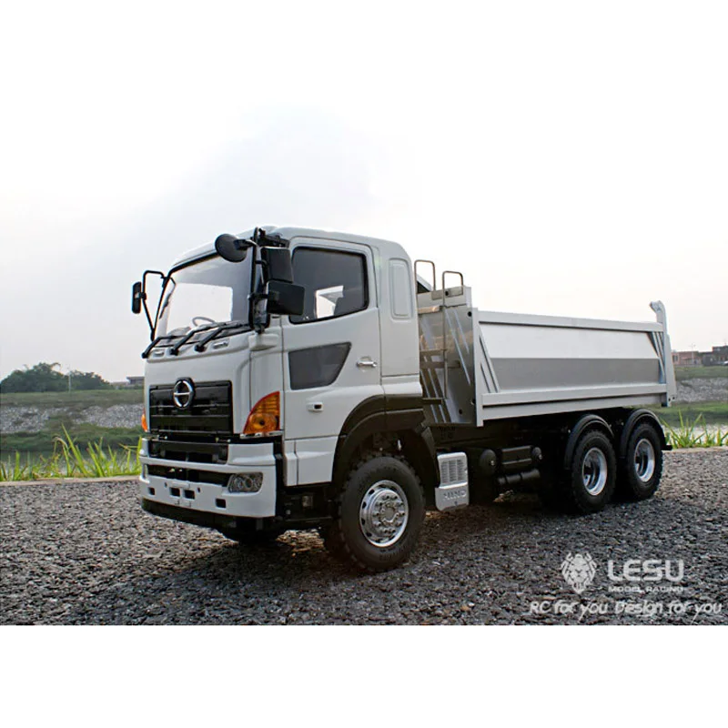 LESU 1/14 HN 6*6 RC гидравлический самосвал двигатель ESC радио DIY Tmy модель