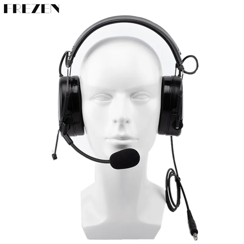 Tactics Headset Military Airsoft Noise Reduction Pickup Hearing Hunting CS shooting game Headphones 7.1J standard