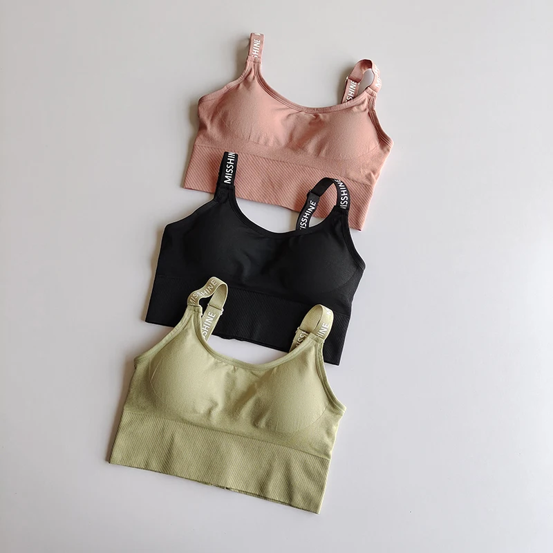 

Yoga Bra Shockproof Sports Bra Women Sports Bra Tops High Impact For Gym Fitness Yoga Running Female Pad Sportswear Tank Tops
