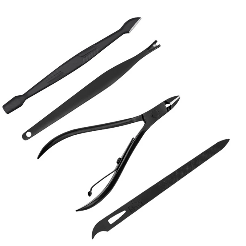 16 шт. инструменты для дизайна ногтей все маникюрных наборов уход за педикюром с