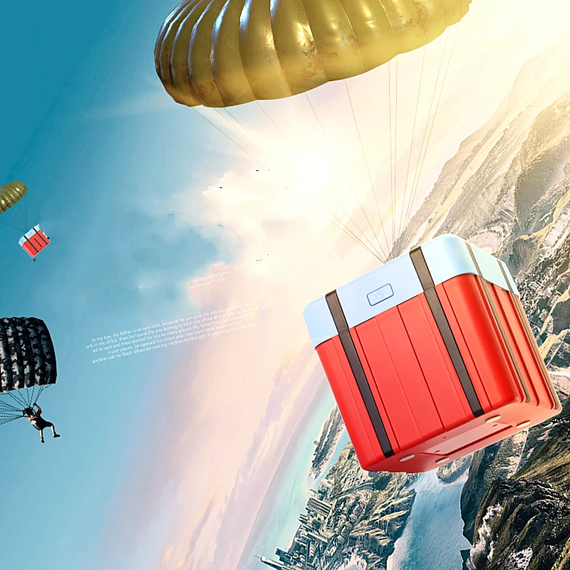 PUBG Airdrop коробка увлажнитель воздуха Арома-диффузор мини USB ультразвуковой туман