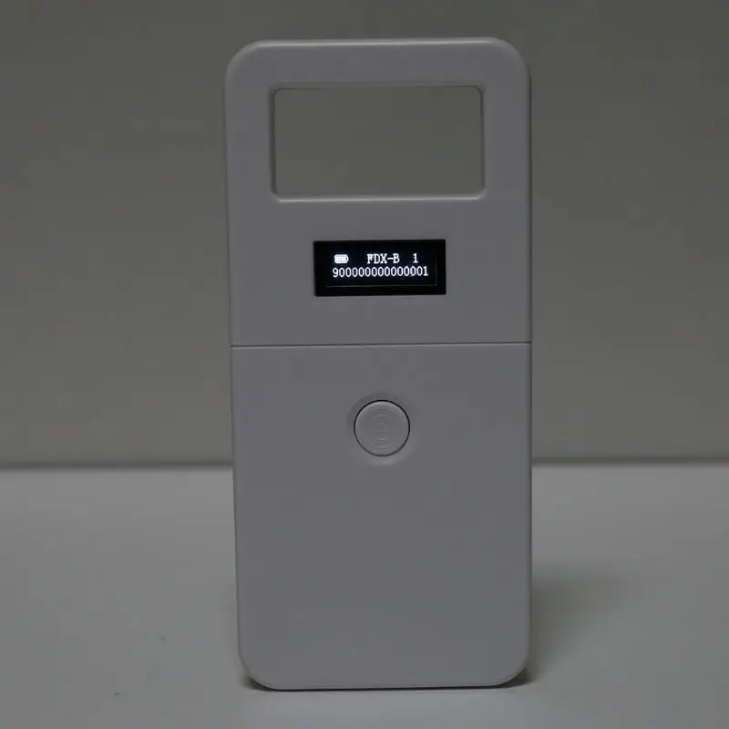 

FDX-B Animal pet id reader chip transponder USB RFID handheld microchip scanner for dog cats horse 4X7E