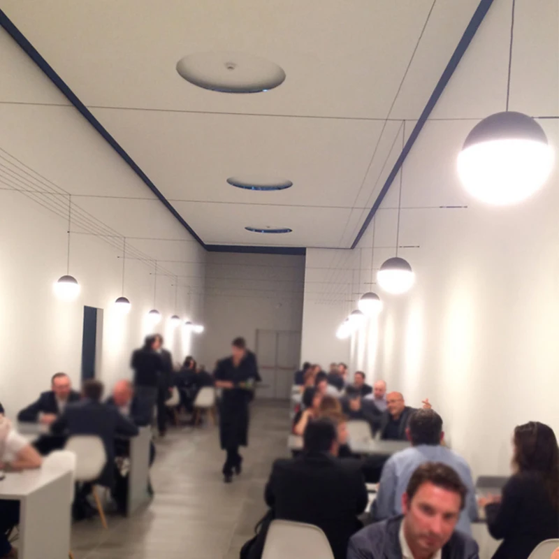 Современная Скандинавская железная Подвесная лампа для гостиной спальни офиса