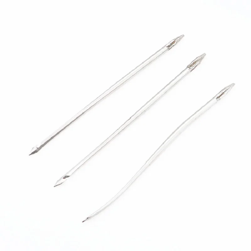 3 шт./компл. конус Медь ручка с ажурной отделкой Pin Nano Низа обуви иглы шило шов