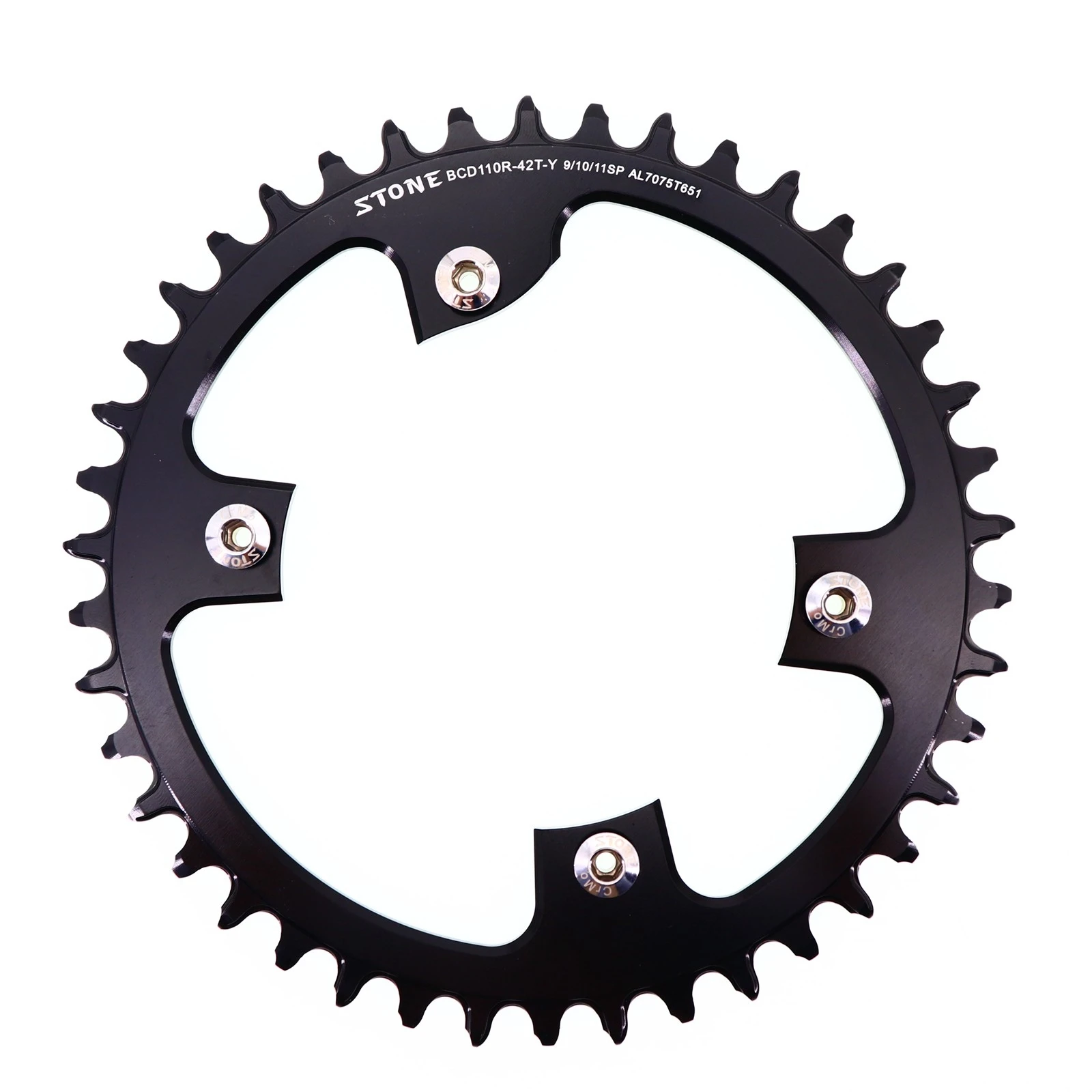 Камень 110 BCD круглая цепь для Shimano R7000 r8000 r9100 34 36 38 42t 48t 50t 54t 56t 58t 60T зуб дорожный велосипед 12s 110bcd