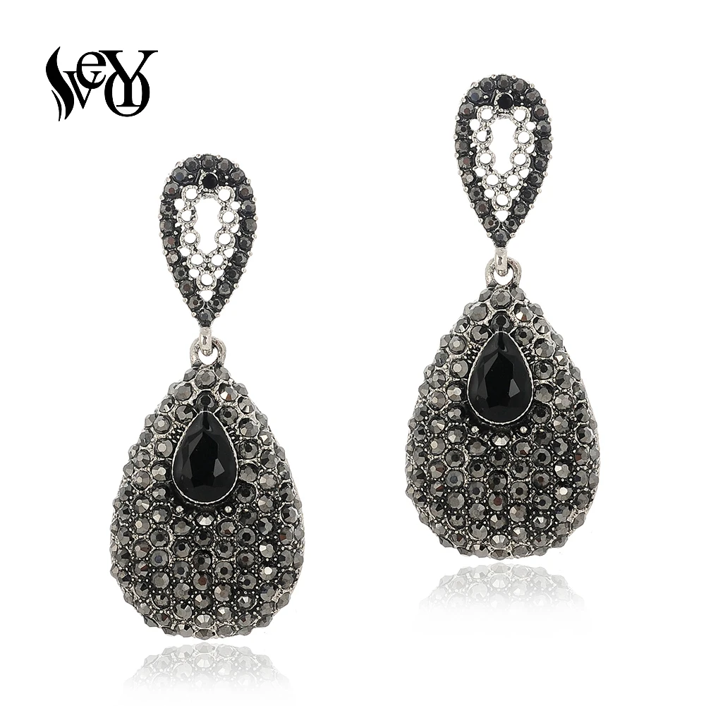

VEYO Rhinestone Drop Earrings for Women Romantic Dangle Earrings Fashion Jewelry Gift