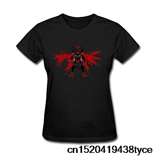 Женская футболка из аниме Highschool DxD Darkness Demon God | Мужская одежда