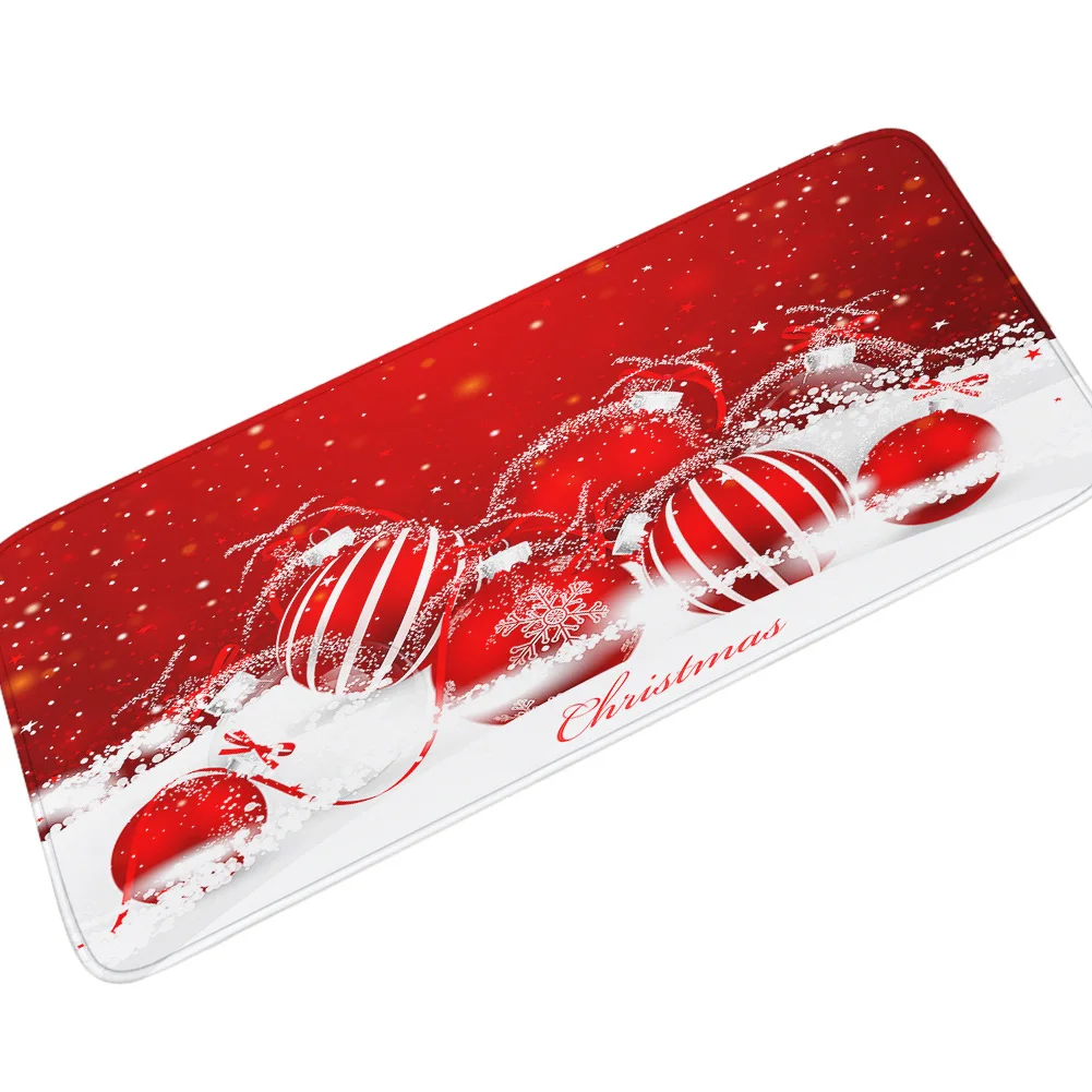 Zeegle коврик с рождественским дизайном для украшения прихожей длинный ковер кухни