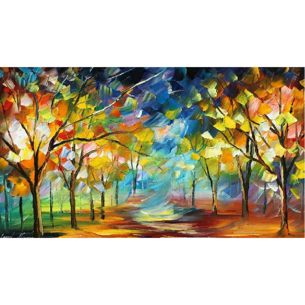 

Алмазная вышивка Стразы 5D, алмазная живопись, абстрактные деревья, 3D наборы для вышивки крестиком, Алмазная мозаика, вышивка, Декор