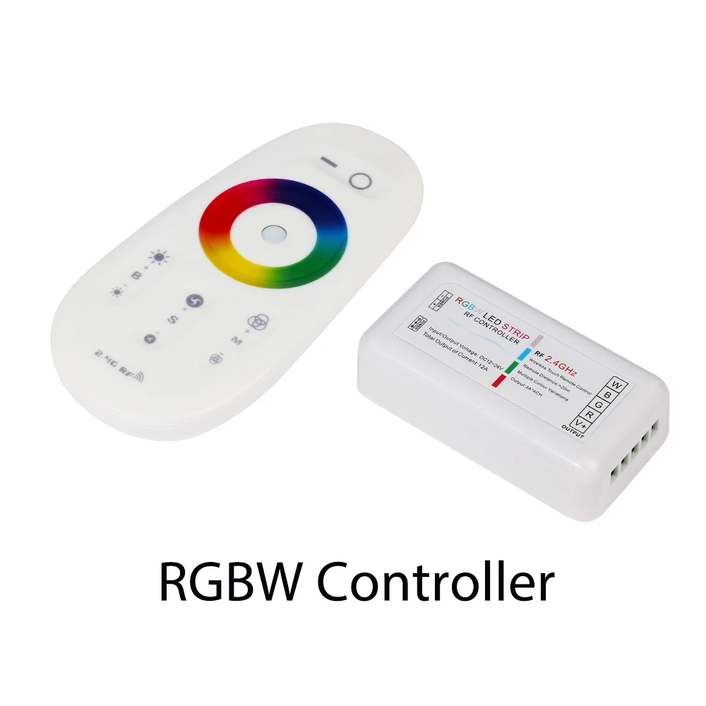 RF 2,4G RGB RGBW контроллер Светодиодная лента RGB контроллер Беспроводной RF пульт дистанционного управления канал для RGB/RGBW для светодиодной ленты 5050 - Цвет: RGBW