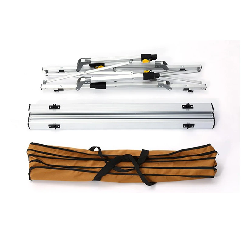 

Folding Camping Table Outdoor BBQ Backpacking Aluminum Alloy Desk Furniture Computer Bed Portable Durable Barbecue Lightweight