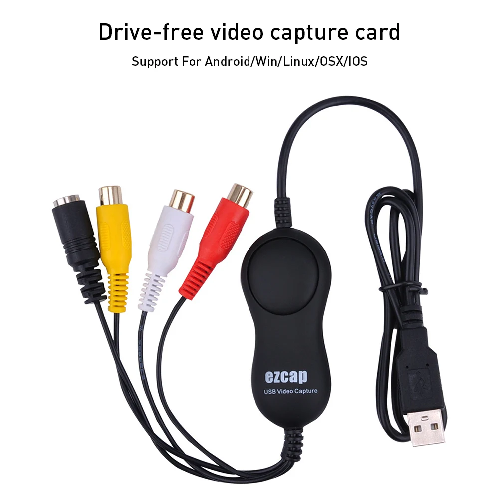 

USB 2.0 Video Capture Card Device Video Capture Converter For Android Win Linux OSX IOS