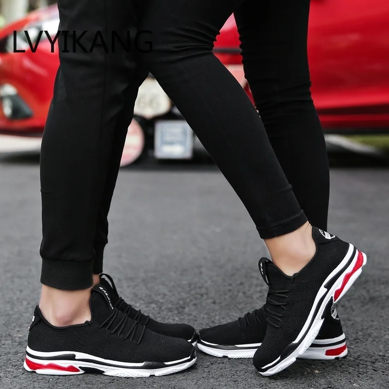 Лето 2018 модная женская повседневная обувь пара дышащих прочных сетчатых