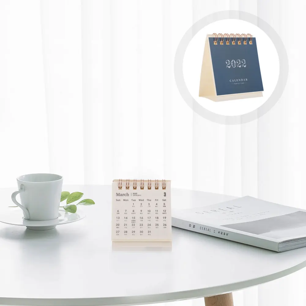 

5Pcs Creative 2022 Calendars Schedule Calendars Home Desktop Calendars