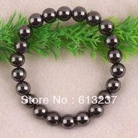 fashion magnetic hematite 10x10mm round loose beads making jewlry bracelet 8 lr201