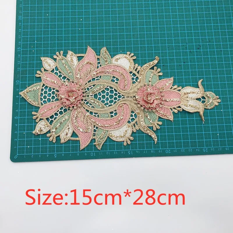 10 шт. 3D Цветовая флейта с нашивкой одежда яркой пудрой ручной работы | Дом и сад