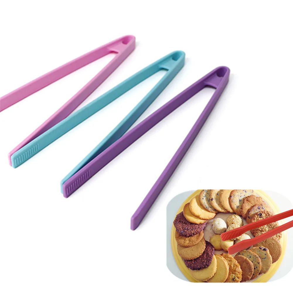 

Silicone Food Tongs Kitchen Utensils Buffet Cooking Tool Anti Heat Bread Clip Pastry Clamp Barbecue Kitchen BBQ Oil Brush
