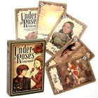 Карты с надписью под розами Lenormand, настольная игра с надписью Fate Lenormand, 39 листов