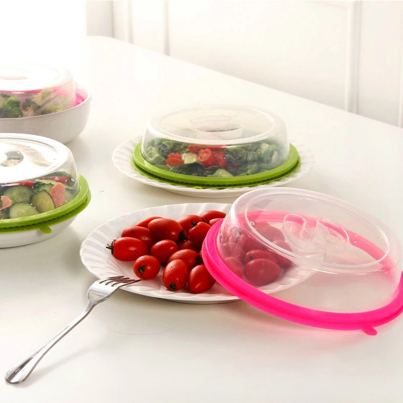 Силиконовые крышки 2шт круглые многоразовые еды для чаши чашки микроволновой печи безопасные в