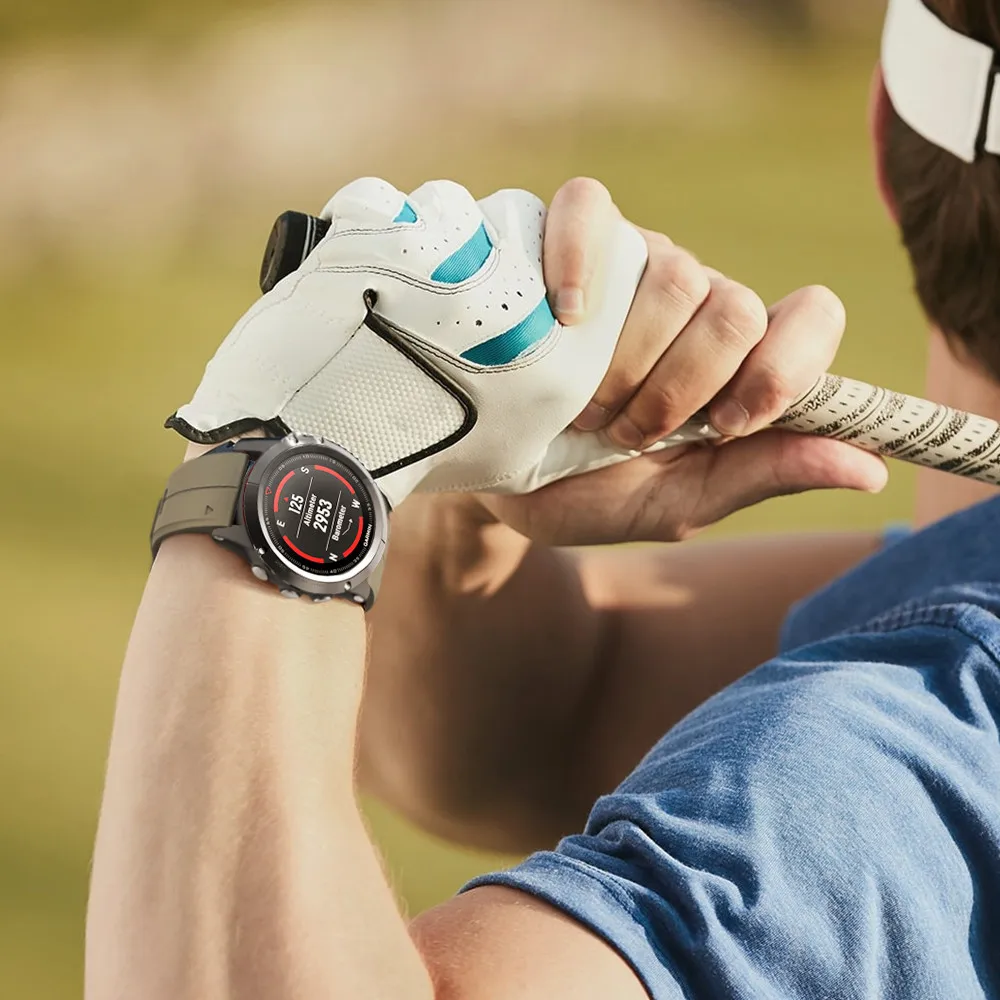 22 мм ширина ремешка для часов Garmin Fenix 5 band силиконовый ремешок с быстроразъемным браслетом для Garmin Fenix 5 Plus forerunner 935