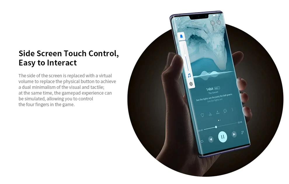 DHL Быстрая huawei mate 30 Pro сотовый телефон Kirin 990 Android 10,0 6,5" OLED 8G ram 256G rom 40MP+ 40MP+ 32MP 40W Charge IP68