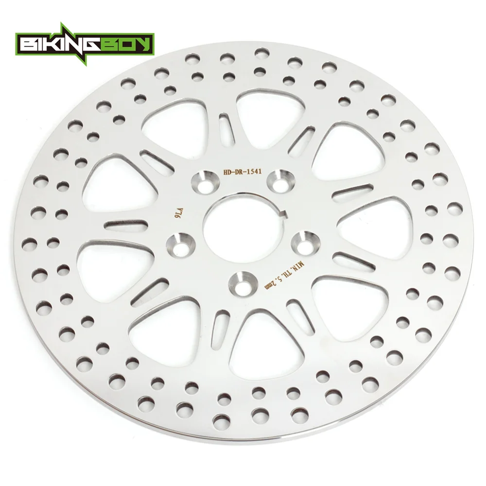 

BIKINGBOY 11.5" Rear Brake Disc Disk Rotor FXSTC Softail Custom FXSTS Springer Sportster Sport XLS XLH 92 93 94 95 96 97 98 99