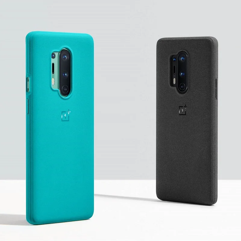 100% оригинал Oneplus 8 чехол Официальный защитный нейлоновый бампер Karbon песчаник One Plus