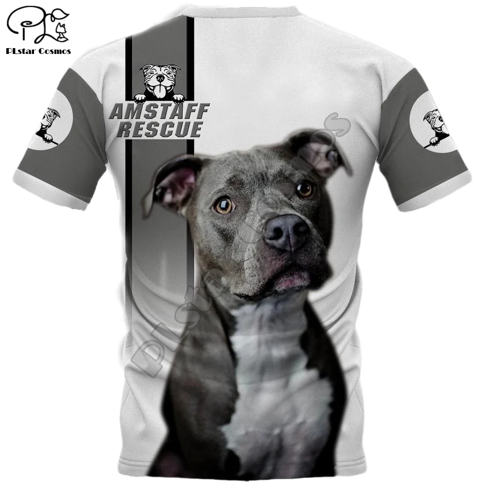 

Mens women blue nose pitbull puppies 3d Print t shirt Summer rescued Dogs tshirts tees casual short sleeve tops quick dry tee