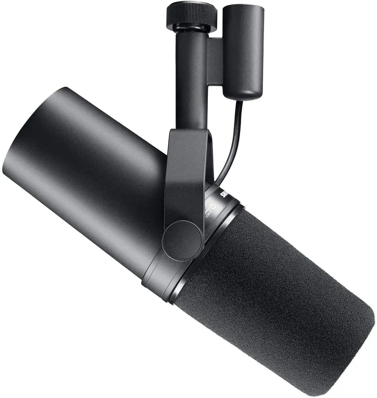 

Shure SM7B Vocal Dynamic Microphone for Broadcast, Podcast & Recording, XLR Studio Mic for Music & Speech, Wide-Range