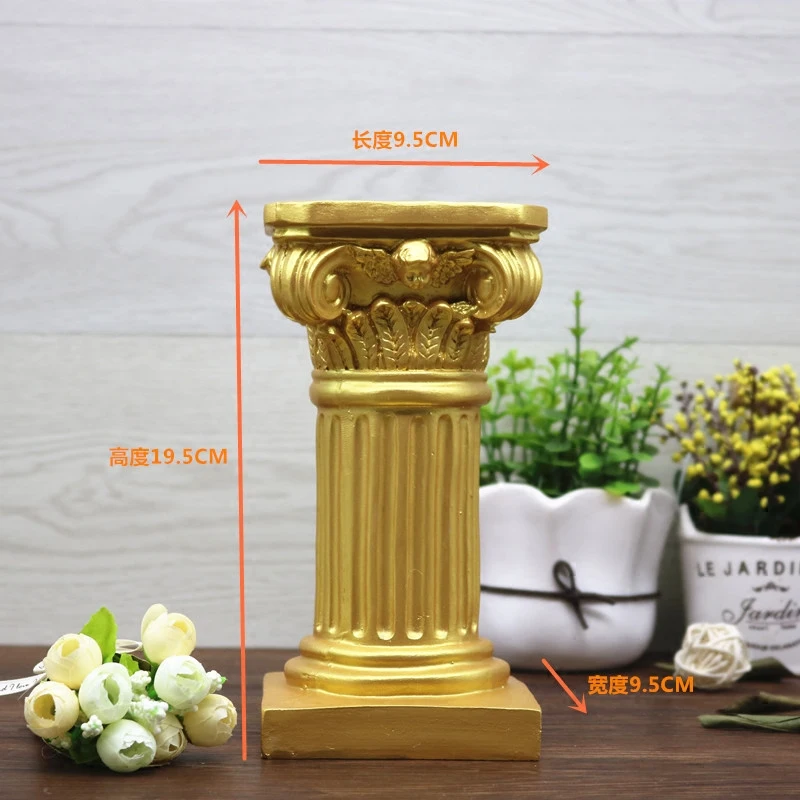 Новый свадебный реквизит Золотой римские колонны-украшения творческий Гостиная