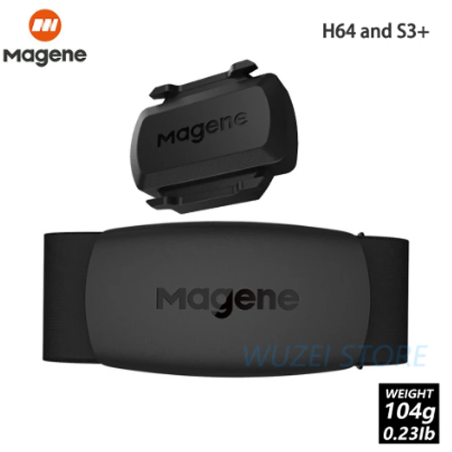 Magene Gemini S3 датчик скорости каденса ANT + H64 Bluetooth 4 0 пульса для Strava garmn iGPSPORT Bryton Bike