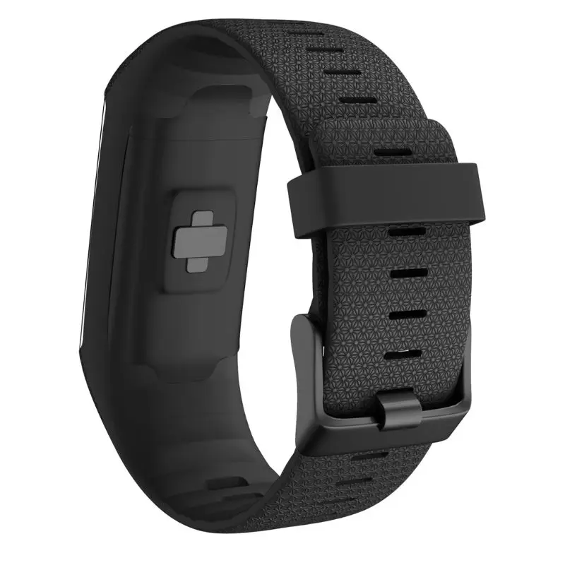 

Silicone Watch Band Black Buckle Wrist Strap for Polar A360 A370 Series Bracelet