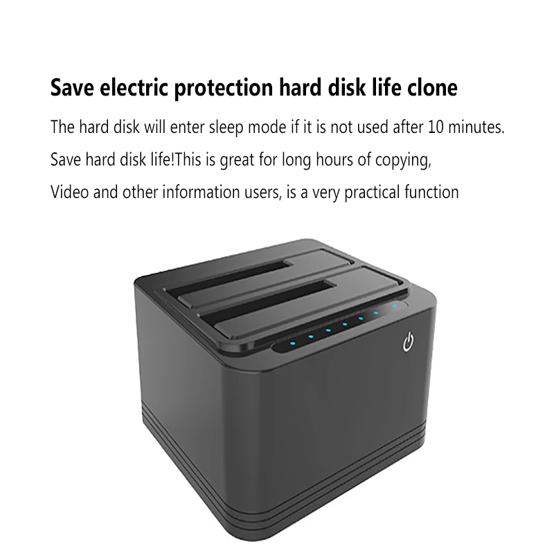 Корпус HDD SATA к USB 3,0 док-станция для жесткого диска 5 Гбит/с супер скорость для 2,5 ''/3,5" SSD HDD с адаптером питания 12 В Прямая поставка