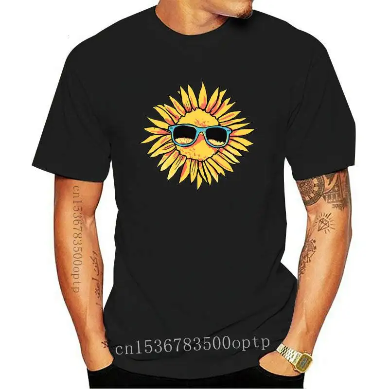 

New Women 2021 Floral Sunflower Cartoon Fashion Lady Girl Cute Summer Shirt Ladies Womens T-shirts Top T Graphic Female Tee T-Sh