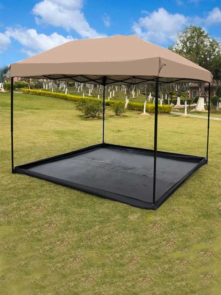 저렴한 3x3M 옥외 야영 방수 옥스포드 매트 내마 모성 텐트 패드 습기 방지 야영 방수포 지상 장 피크닉 매트 현재