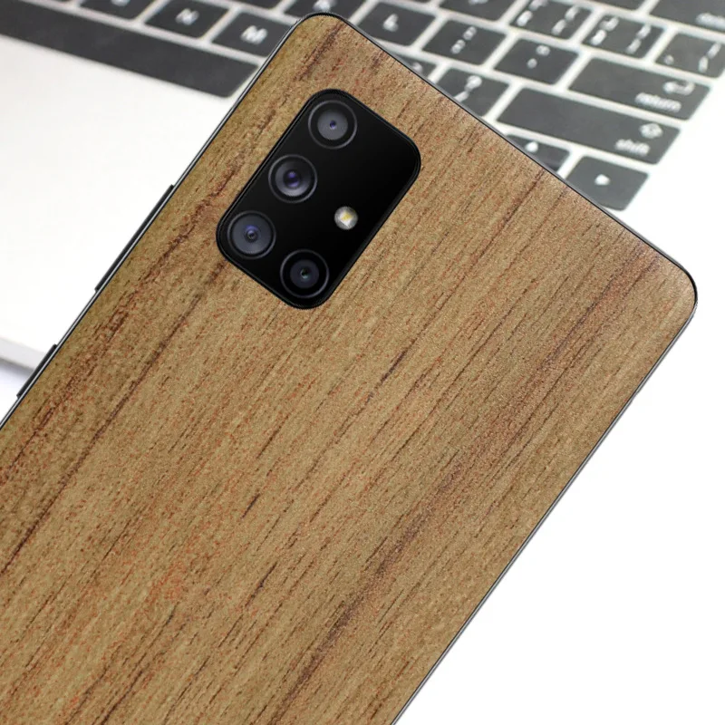 NOTOW роскошная деревянная защитная пленка на телефон заднюю панель для Samsung