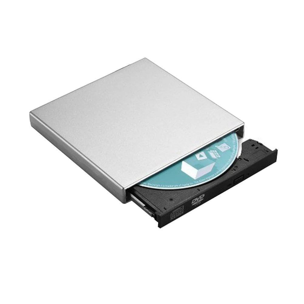 Внешний комбинированный DVD привод USB 2 0 для ноутбука настольного компьютера