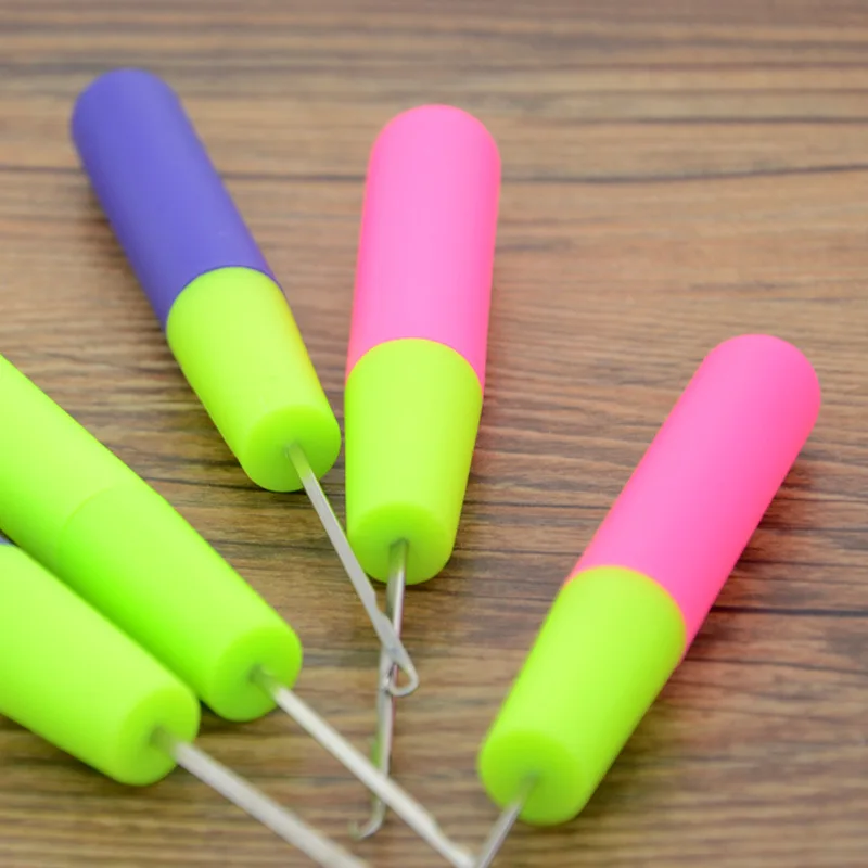 Цельнокроеное платье с несколькими Цвет пластиковые маркеры для вязания на