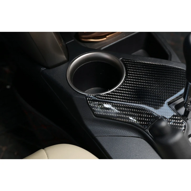 

Carbon Fiber ABS Gear Shift Panel Handbrake Knob Cover Trim for Toyota RAV4 2015-2019 Car Stylings