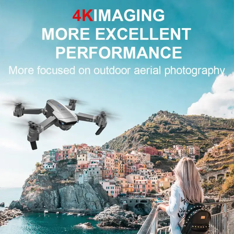 SG907 Квадрокоптер GPS Дрон с 4K HD двойной камерой широкоугольный анти-встряхивание