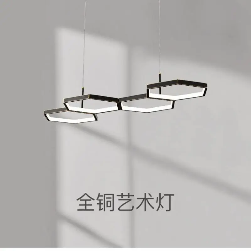 Кухня бар светодиодный подвесные светильники Соты Форма офисное освещение