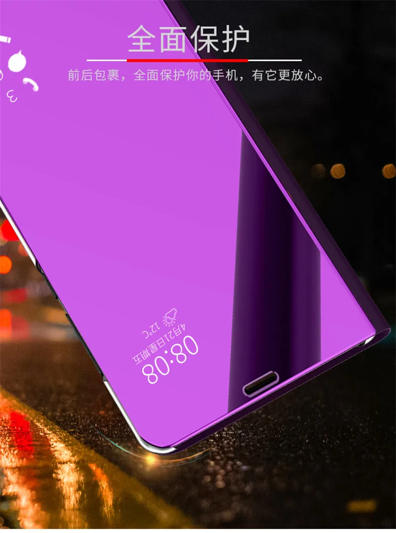 Зеркальный чехол для huawei P10 P20 Lite 2019 mate 30 P30 P 10 Plus 20 X Pro|Чехлы-книжки| |