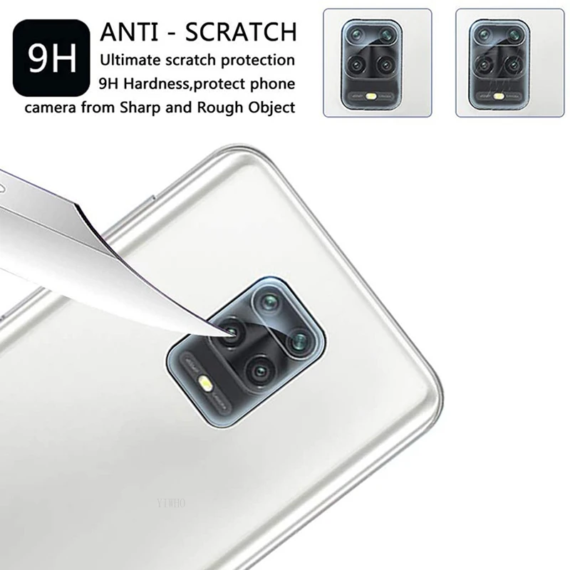 2Pcs Camera Len Glass For Xiaomi Poco X3 NFC M3 Mi 10T Note 10 Lite Redmi 8A 9A 9C Note 9 Pro Max 9S 8 8T Protector Film Xiomi