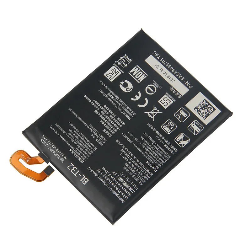 G6 внутренний Батарея для LG G6 G600L G600S G600K G600V H870 H871 H872 H873 LS993 US997 VS988 3300 мА/ч, BL-T32