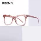 Очки RBENN для чтения женские, модные дизайнерские, с защитой от сисветильник, кошачий глаз, с блокировкой синих лучей, для компьютерных игр, + 2020, 1,75