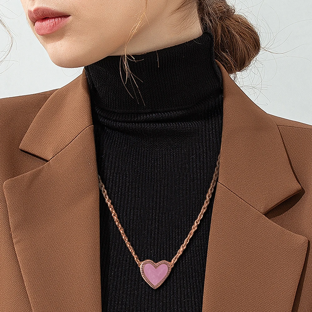 

Fashion 100% Real Sterling Silver New Year 2021Gift Girlfriend S925 Collier Choker Jewelry Female Necklace for Women