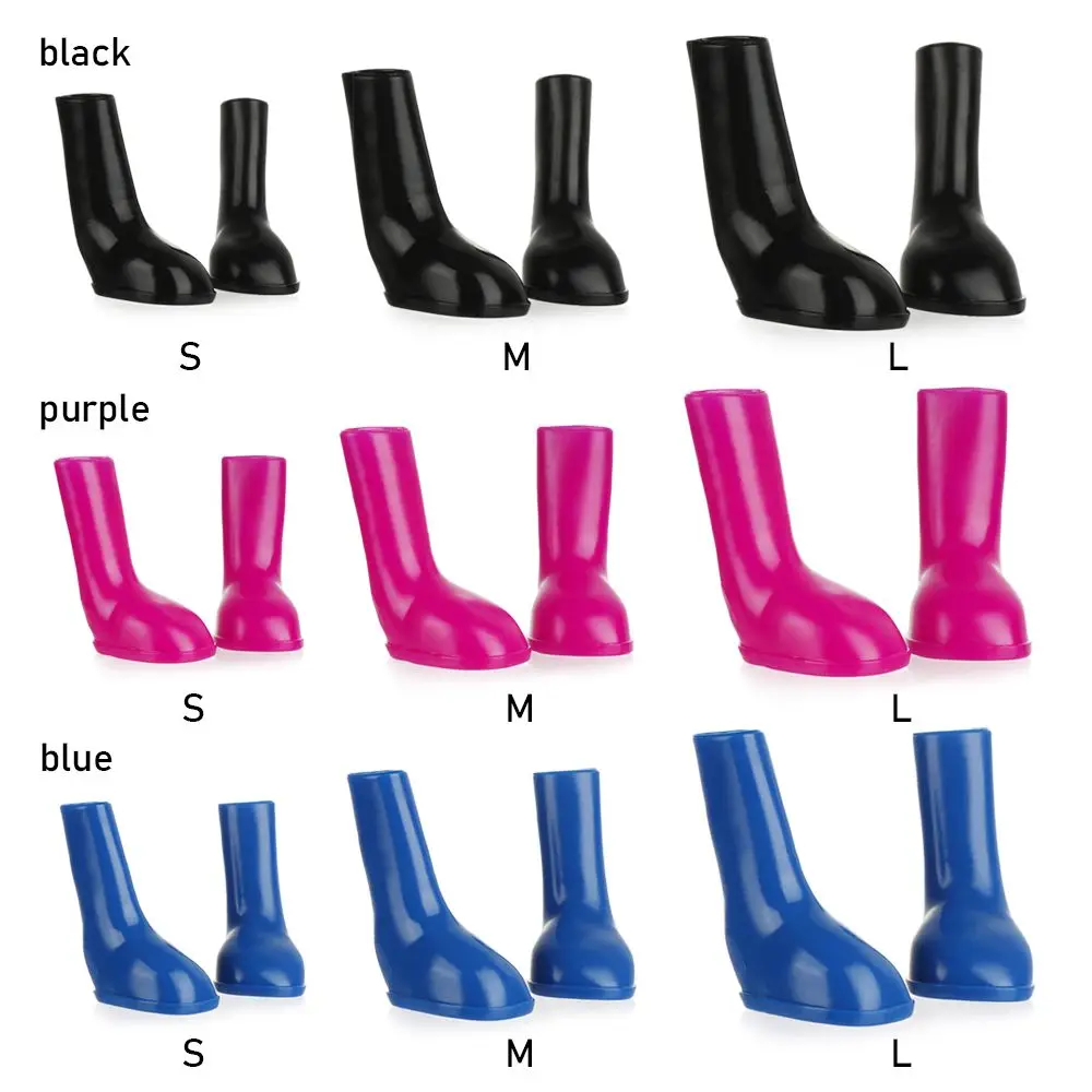 Прочная обувь для щенков товары домашних животных высокоэластичные дождевые