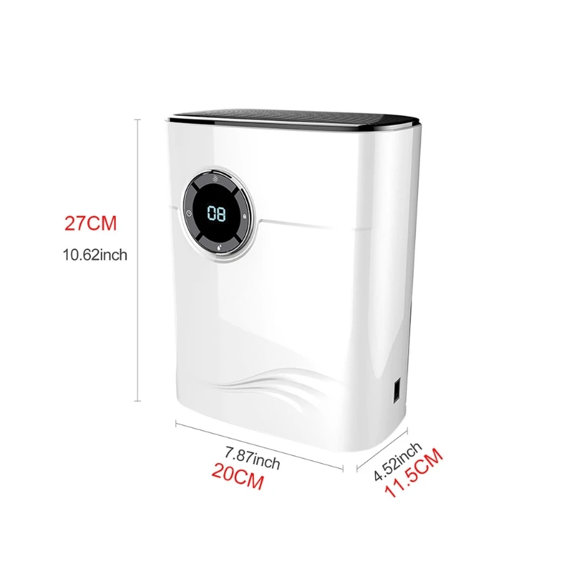 

M2EE Household Small Dehumidifier, Indoor Dehumidification Dryer, Bedroom Kitchen Mini Dehumidifier Auxiliary Dry Clothes