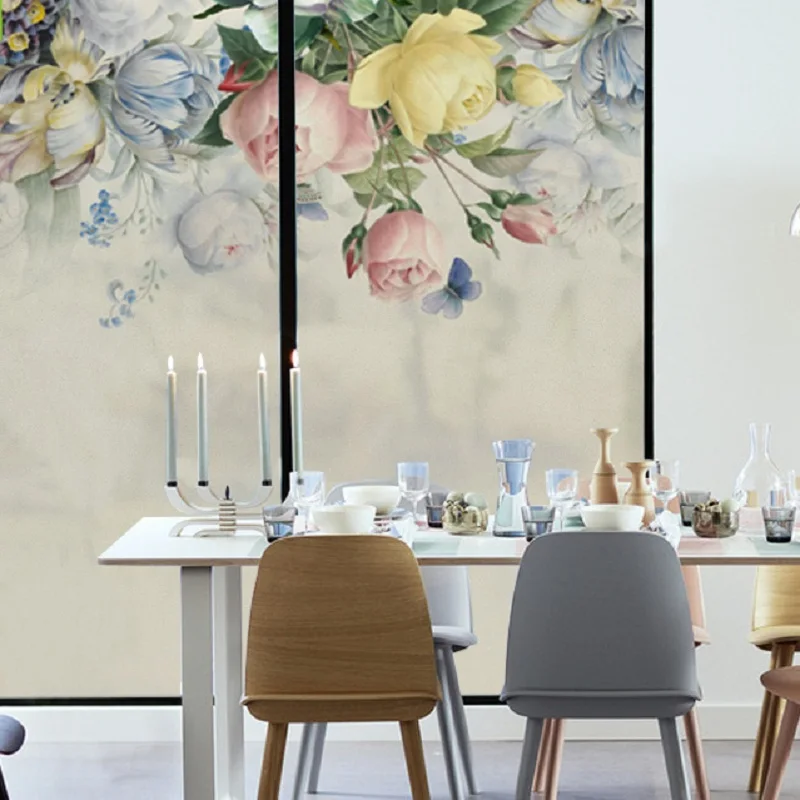 Оконная пленка Szie в европейском стиле на заказ статическая прозрачная